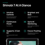 Atomos Shinobi 7-Inch 4K HDMI HDR Photo and Video Monitor Bundle