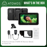 Atomos Shinobi II 5-Inch HDMI 4K Monitor Bundle with Creator Kit