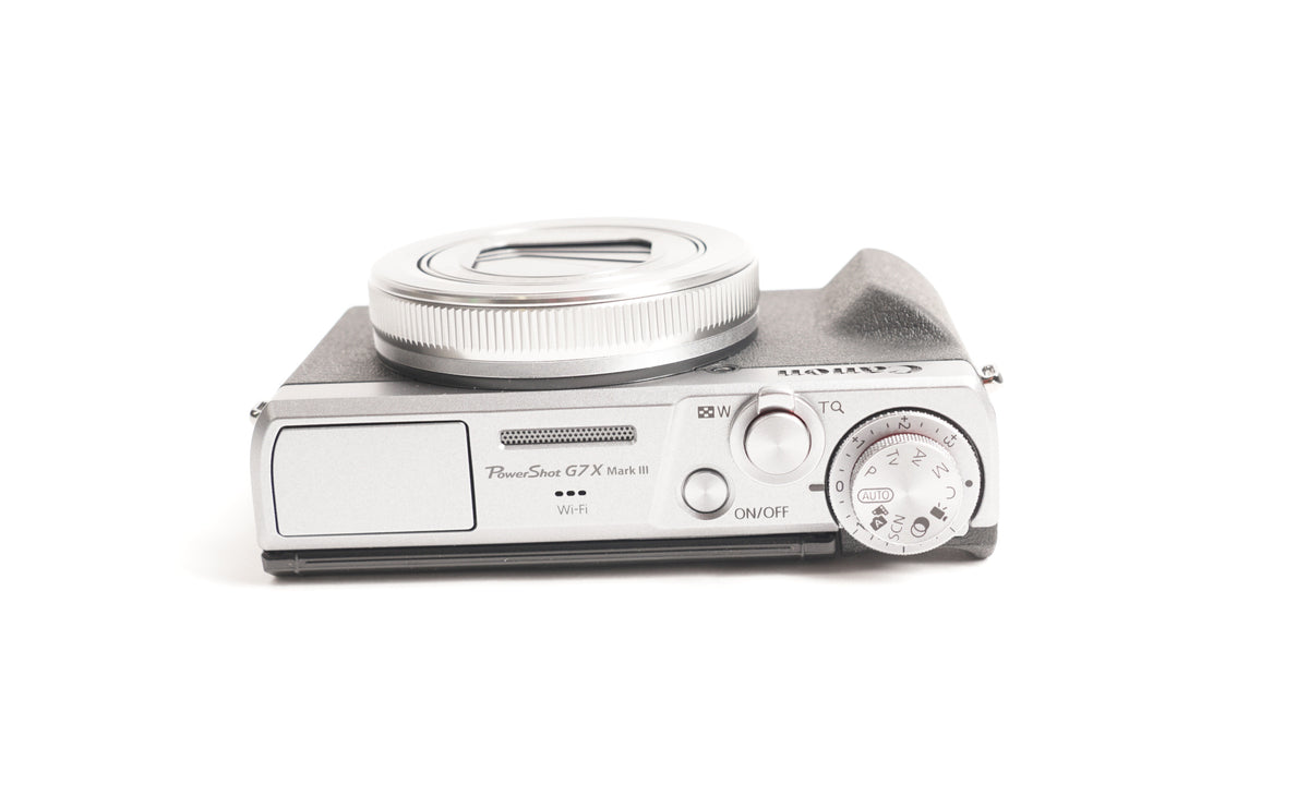 Canon PowerShot G7X Mark III Digital Camera with 4.2x Optical Zoom Lens (Silver) (Used)