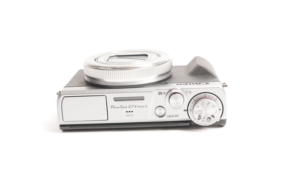 Canon PowerShot G7X Mark III Digital Camera with 4.2x Optical Zoom Lens (Silver) (Used)