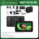Atomos Shinobi II 5-Inch HDMI 4K Monitor Bundle