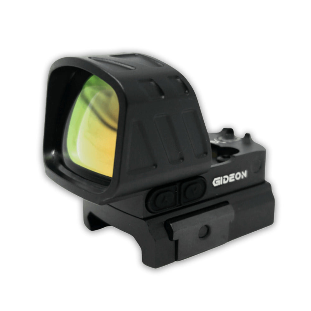 Gideon Optics Judge XL Pistol Sight with Green Dot and Eye Relief (Black)