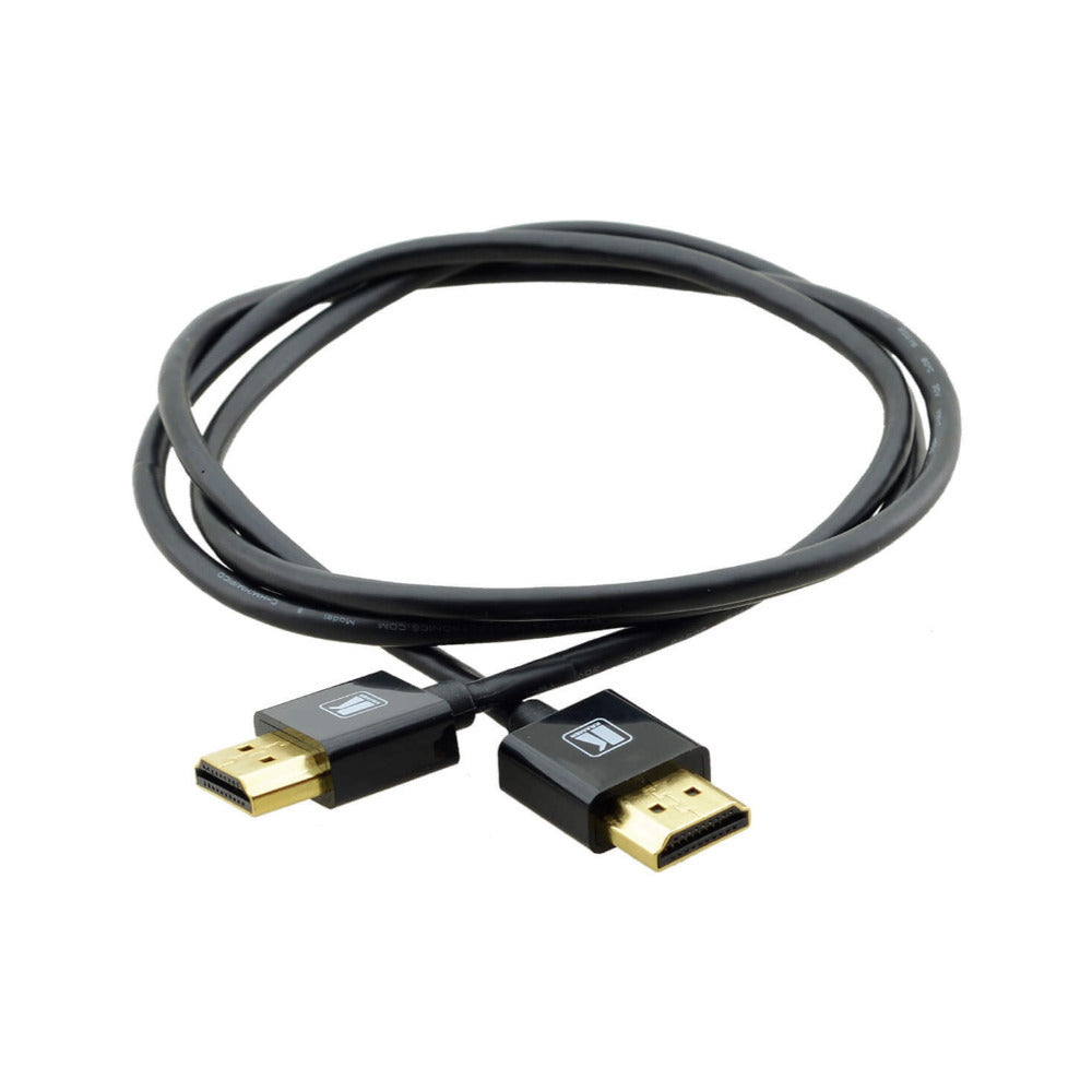 Kramer Ultra–Slim Flexible High–Speed HDMI Cable with Ethernet (3 ft)