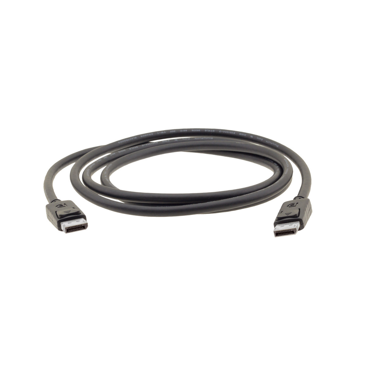 Kramer 10ft DisplayPort 1.2 Cable 4K 60Hz with Latches