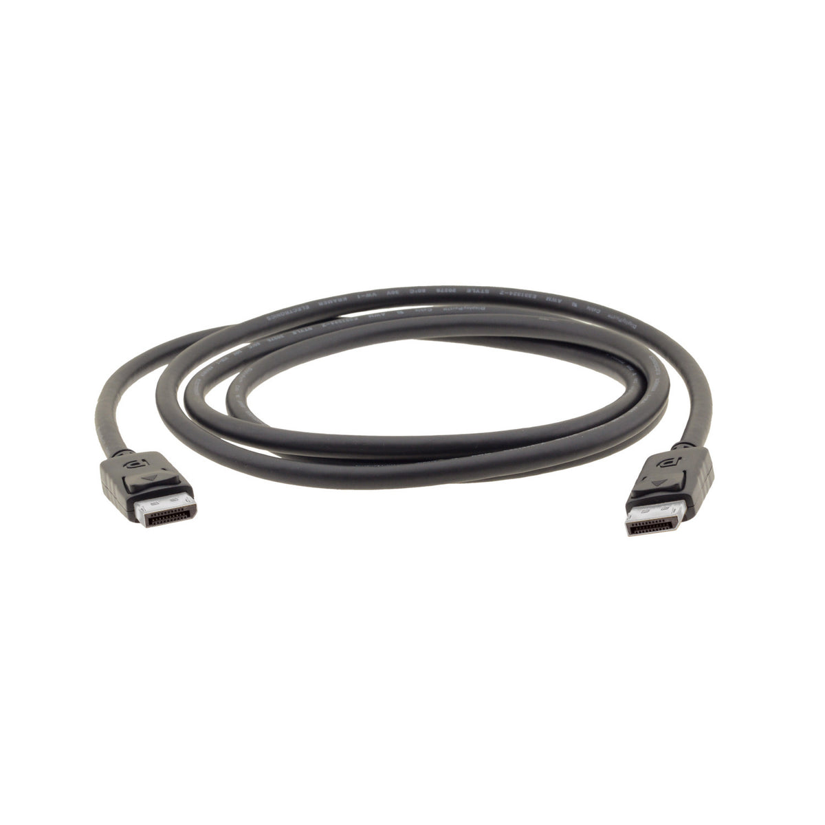Kramer 3ft DisplayPort 1.2 Cable 4K 60Hz with Latches