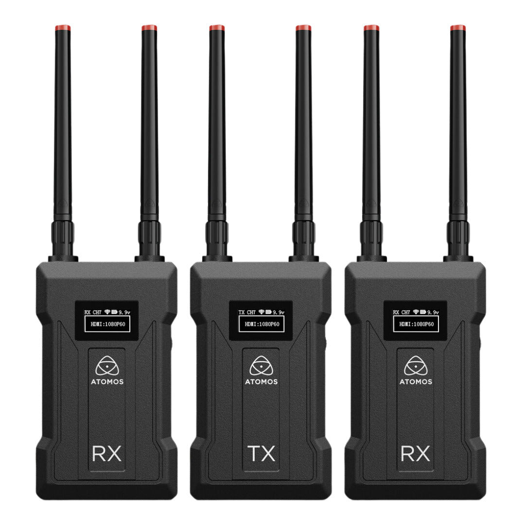 Atomos TX-RX 4K/HD Wireless Video Transmitter Set with Atomos RX 4K/HD Bundle