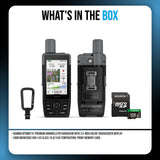 Garmin GPSMAP H1 Premium Handheld GPS Navigator Bundle with 128GB MicroSD Card