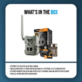 SPYPOINT Flex-Plus Cellular Trail Camera 36MP with Spypoint MicroSD 32GB Bundle