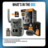 SPYPOINT Flex-Plus 1080p Cellular Trail Camera (4-Pack) Bundle with Accessories