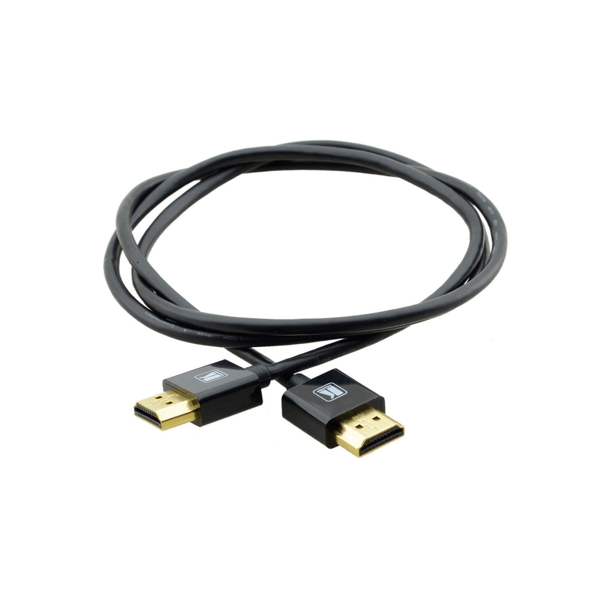 Kramer Ultra–Slim Flexible High–Speed HDMI Cable with Ethernet - 0.30m (1ft)