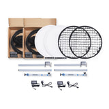 Amaran Verge Max Kit-White and Amaran Verge Max Light Control Grid Bundle