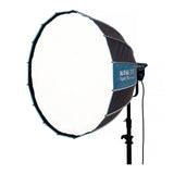 Nanlite FS-300 Daylight AC LED Monolight with Rapid 90 Parabolic Softbox Bundle
