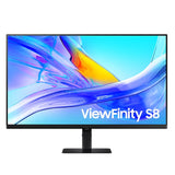 SAMSUNG 32-Inch ViewFinity Black S8 S80UD UHD Monitor | (LS32D802UANXGO)