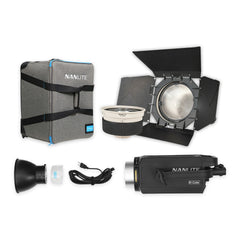 Nanlite FS-300B Bi-Color LED Monolight with Fresnel Lens for Forza 300/500
