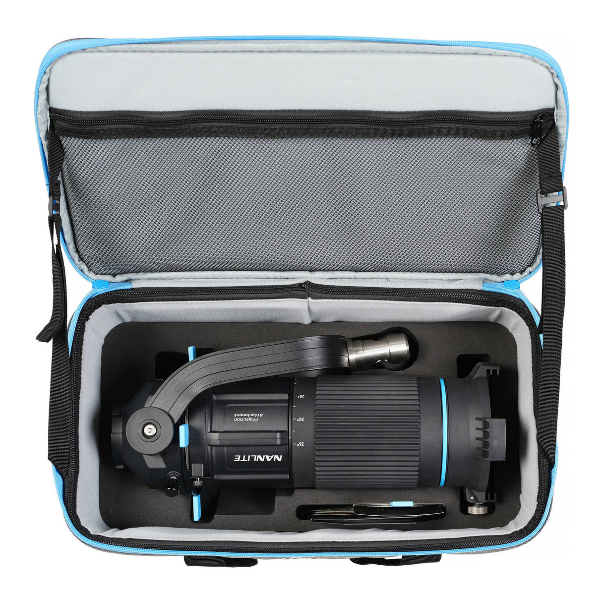 Nanlite FS-60B LED Studio Spotlight and FM Mount Projection Attachment Bundle
