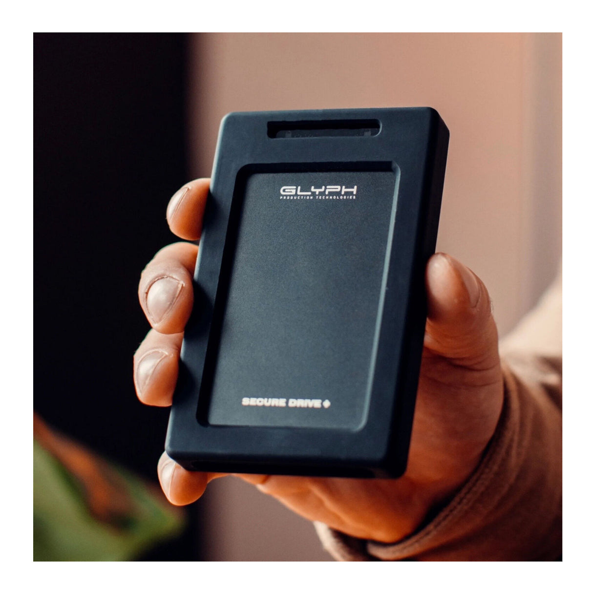 Glyph SecureDrive+ Encrypted External Hard Disk Drive with Bluetooth (1TB)