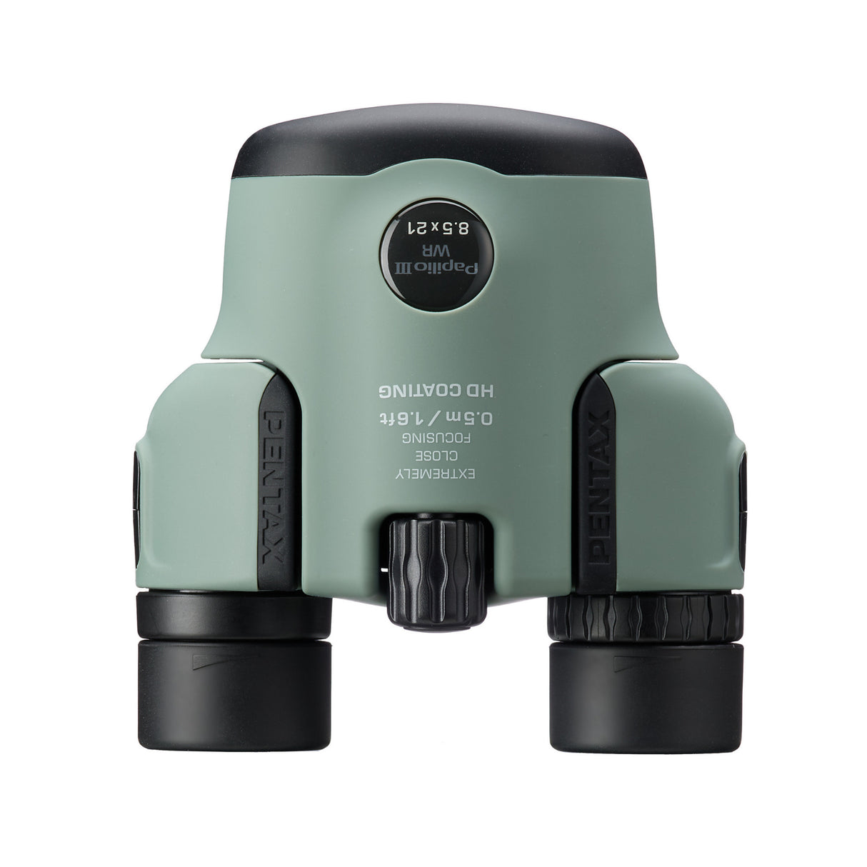 Pentax Papilio III 8.5x21 WR Binoculars with HD Coated 50cm Close Focus (Olive)