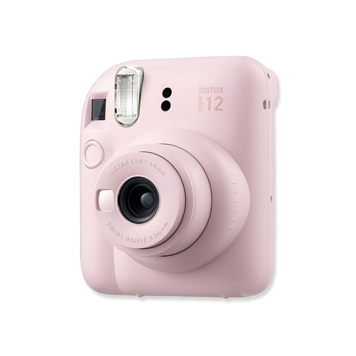 Fujifilm Instax Mini 12 Blossom Pink Bundle with 10 Monochrome Film Exposures