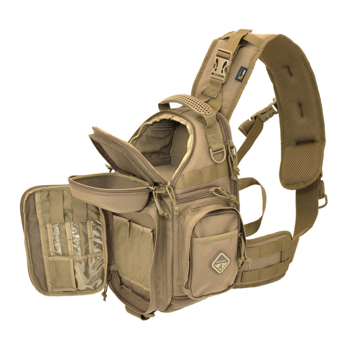 Hazard 4 Freelance Photo and Drone Sling-Pack with Padded Dividers (Coyote)