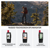 Garmin GPSMAP H1i Plus Premium Handheld GPS Navigator Bundle with MicroSD Card