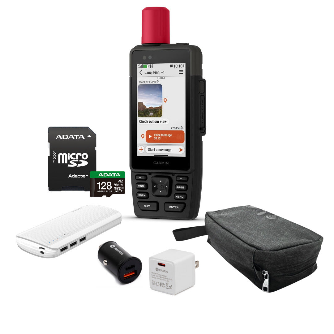 Garmin GPSMAP H1i Plus Premium Handheld GPS Navigator Bundle with Accessories
