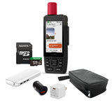 Garmin GPSMAP H1i Plus Premium Handheld GPS Navigator Bundle with Accessories