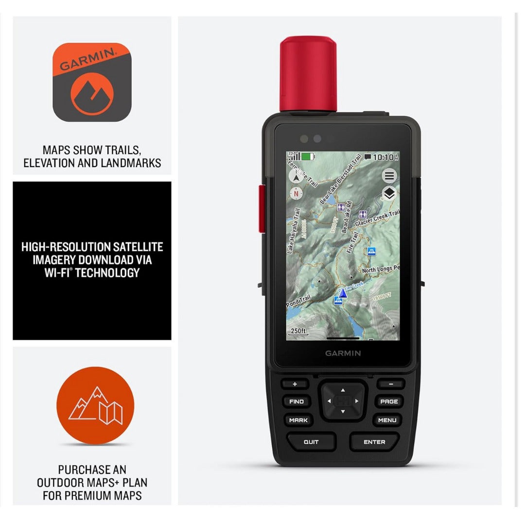 Garmin GPSMAP H1i Plus Premium Handheld GPS Navigator Bundle with Accessories