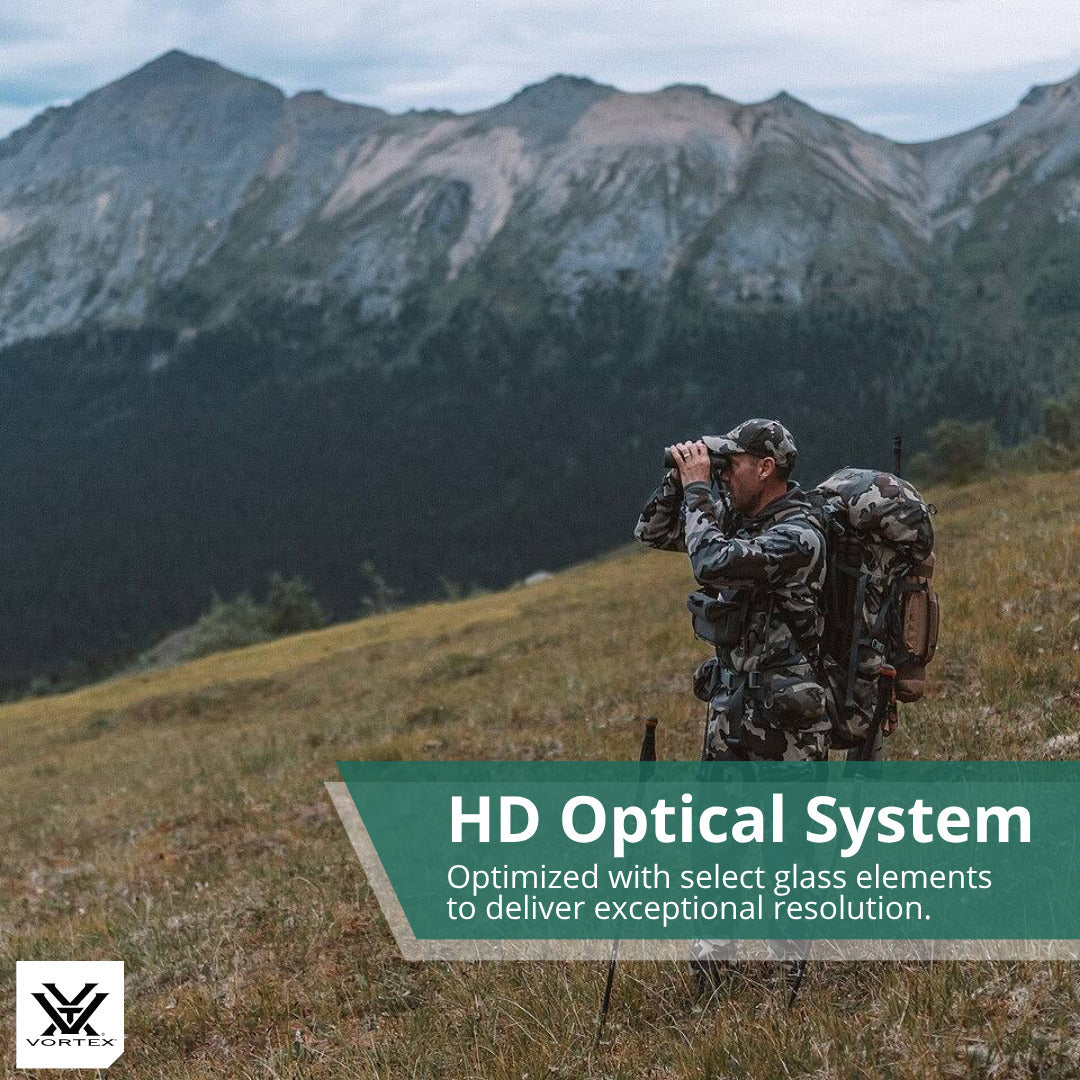 Vortex 10x42 Razor UHD Binoculars with GlassPak Pro Harness (Open Box)