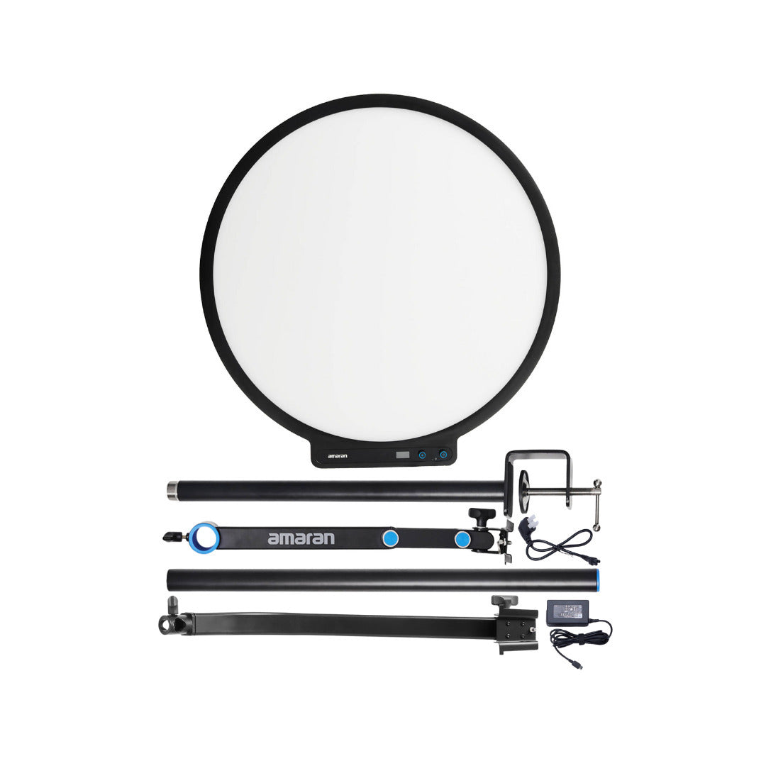 Amaran Verge Max Kit-Charcoal (US) and Amaran Verge Stand Adapter-Black Bundle