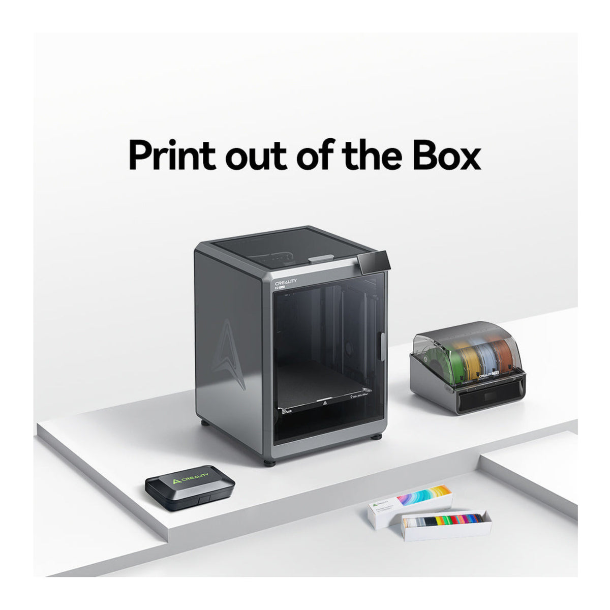 Creality K2 Plus 3D Printer Large Build Volume 350mm Multi-Color FDM (Open Box)