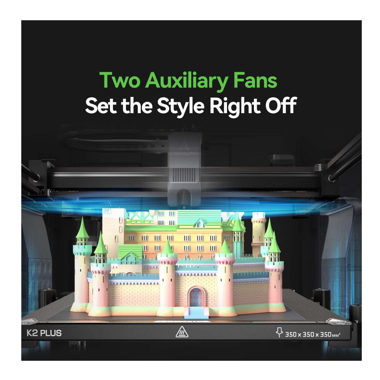 Creality K2 Plus 3D Printer Large Build Volume 350mm Multi-Color FDM