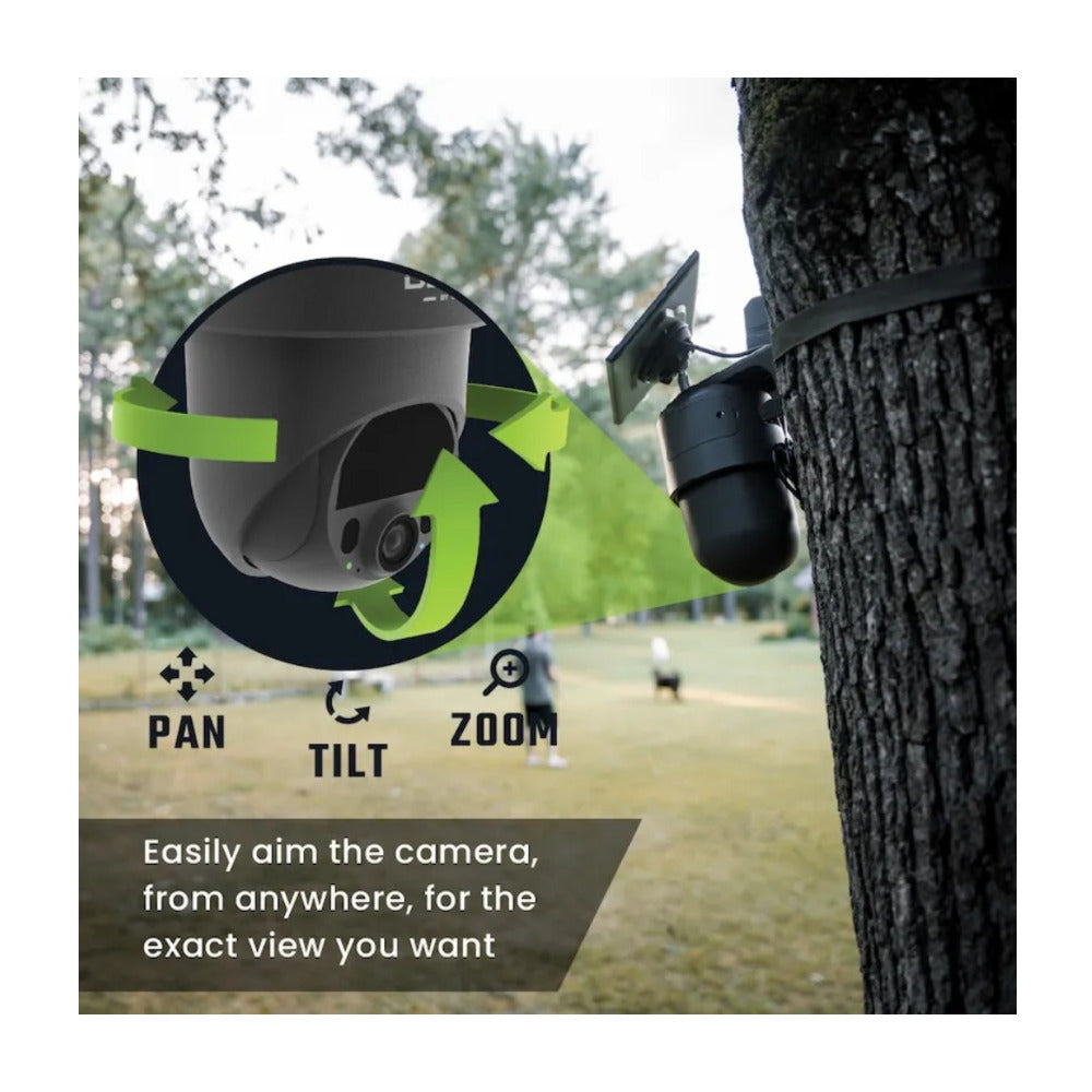 Tactacam 4K Defend 360 4G Cellular Security Camera with Full 360 Coverage