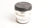 Olympus m.12mm F2.0 Zuiko Camera Lens (Silver) (Open Box)