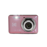 Kodak PixPro Friendly Zoom FZ55 16MP 1080p Full HD Digital Camera (Pastel Pink)