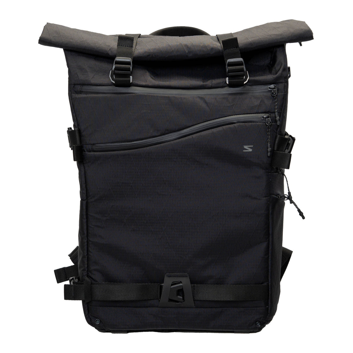 Sakk Gear Rolltop Ranger Water-resistant Camera Backpack (25L, Black) (Open Box)