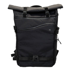 Sakk Gear Rolltop Ranger Water-resistant Camera Backpack (25L, Black) (Open Box)