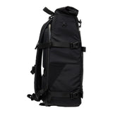 Sakk Gear Rolltop Ranger Water-resistant Camera Backpack (25L, Black)
