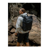 Sakk Gear Rolltop Ranger Water-resistant Camera Backpack (25L, Black) (Open Box)