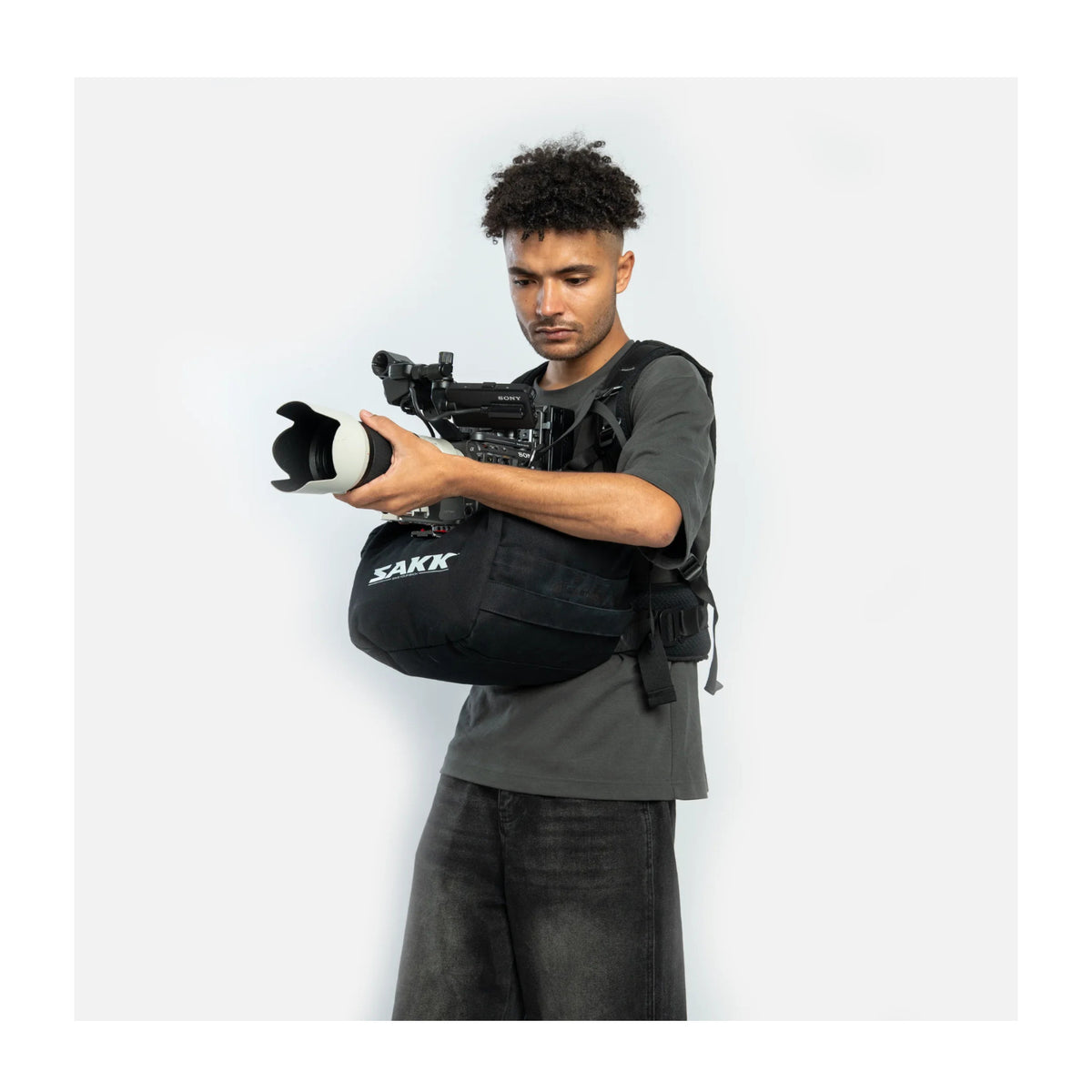 Sakk Gear Attach Body Harness for Camera Saddle with Back Support