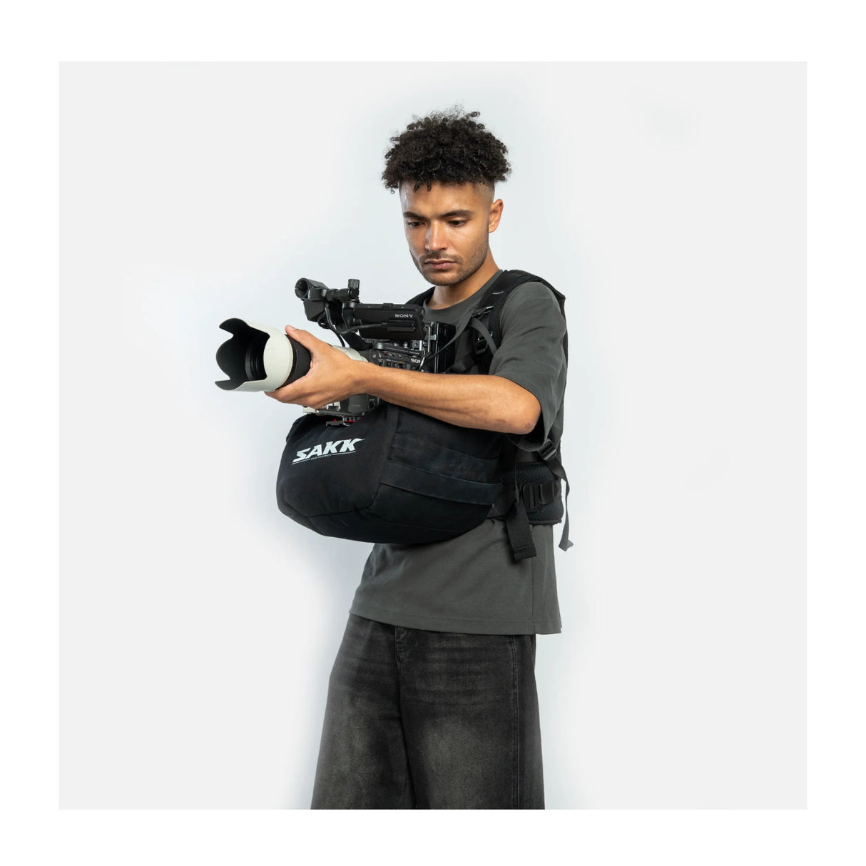 Sakk Gear Attach Body Harness for Camera Saddle with Back Support