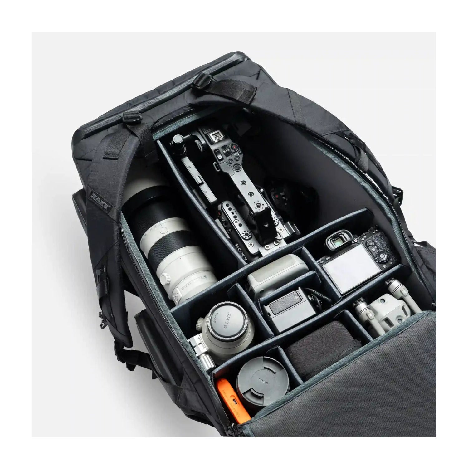 Sakk Gear Sakk Pack V2 52L Camera Backpack with Lens & Laptop