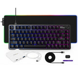 Sony INZONE 75-Percent Wired Aluminum 8K RGB Gaming Keyboard (Black) Bundle