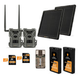 Spypoint FLEX-M Trail Camera Bundle with SPLB Solar Panel and Accessories