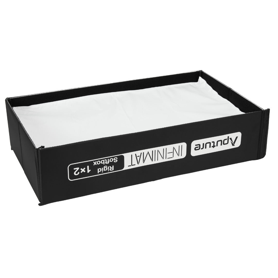 Aputure INFINIMAT Rigid Softbox 1x2 Collapsible Hook-and-Loop Light Modifier