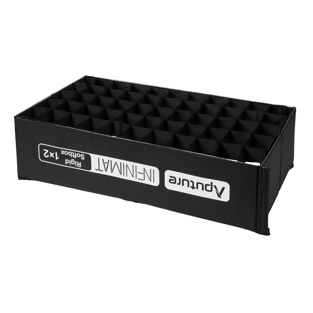 Aputure INFINIMAT Rigid Softbox 1x2 Collapsible Hook-and-Loop Light Modifier
