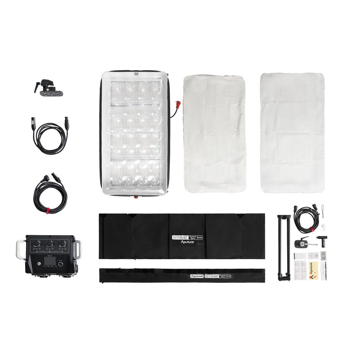 Aputure INFINIMAT LED & Clear Softbox Pack 2x4
