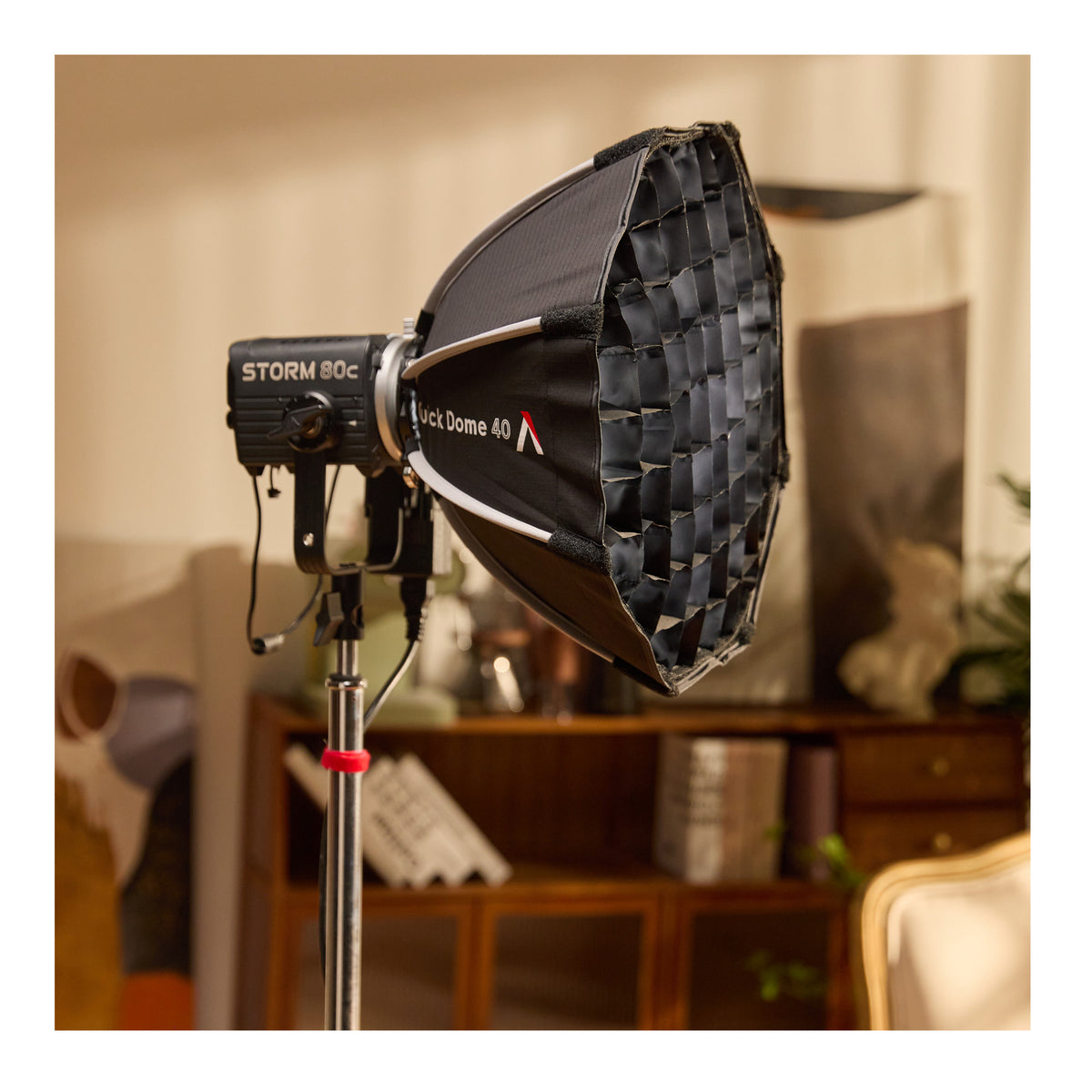 Aputure Quick Dome 40 Circular Mini ProLock Softbox for Storm 80c (Open Box)