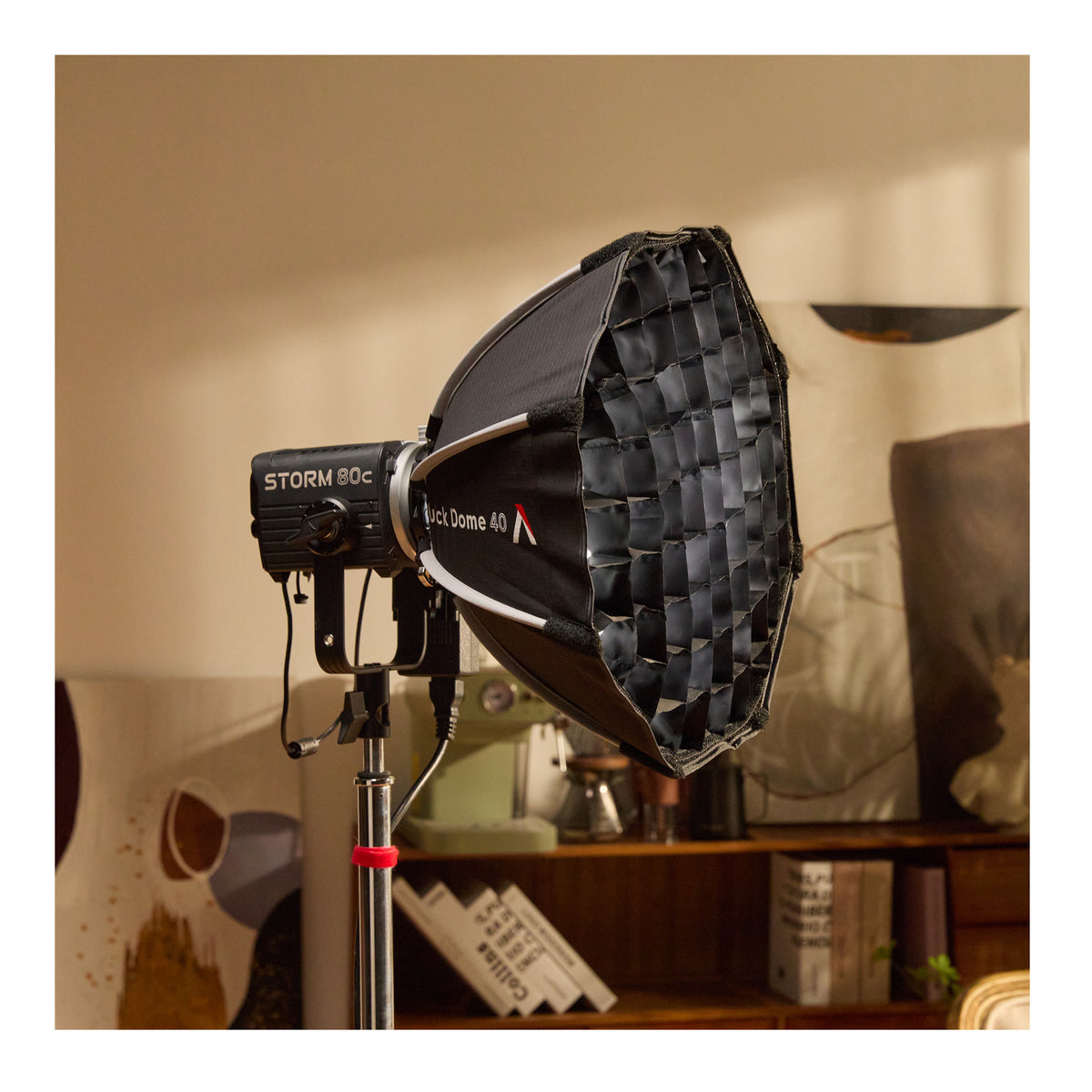 Aputure Quick Dome 40 Circular Mini ProLock Softbox for Storm 80c (Open Box)