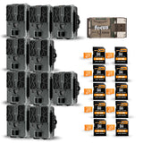 SPYPOINT Force 48 Trail Camera - 48MP Photo, 720p Video (Pack of 10) Bundle