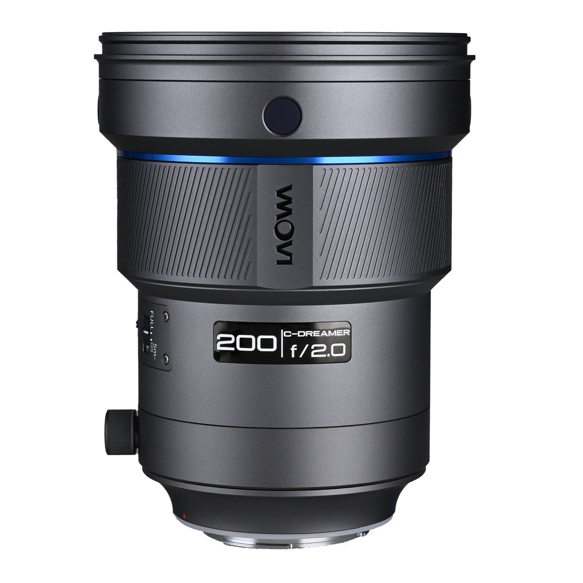 Laowa 200mm f/2 AF FF Telephoto Prime Lens (Canon EF, Gray)